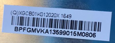 KIT DE TARJETAS PARA TV VIZIO MAIN XGCB01K012 / 715G7769-M01-000-004N / (Q)XGCB01K012020X / FUENTE PLTVFB421XAH6 / 715G7735-P01-000-002S / (Q)PLTVFB421XAH6 / PANEL TPT315B5-WX226.K REV:S4944M / MODELO D32HN-E1 LTTUVMAS / D32HN-E1 / D32HNE1 - Imagen 3